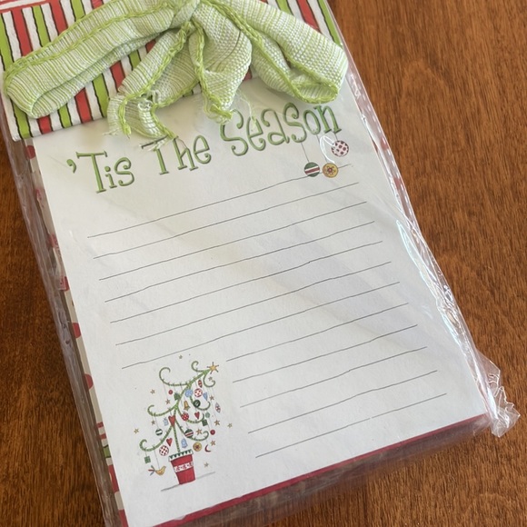 NWT/NIB: 'Tis the Season Holiday Notepad Gift Set - Picture 4 of 4